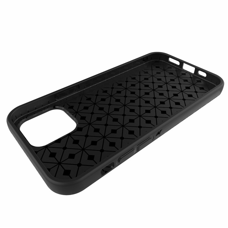 10Pcs/Pack Matte Black TPU Protector Case for iPhone 12 Pro Max 6.7 inch-5