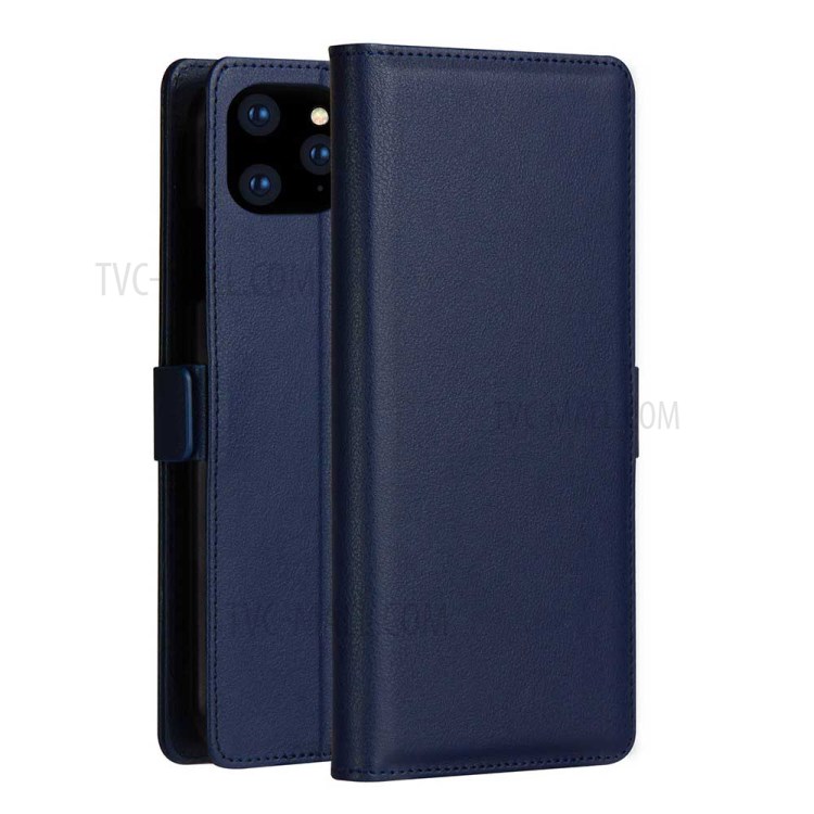 DZGOGO Milo Series Leather Wallet Phone Case for Apple iPhone 12 5.4 inch - Blue-2