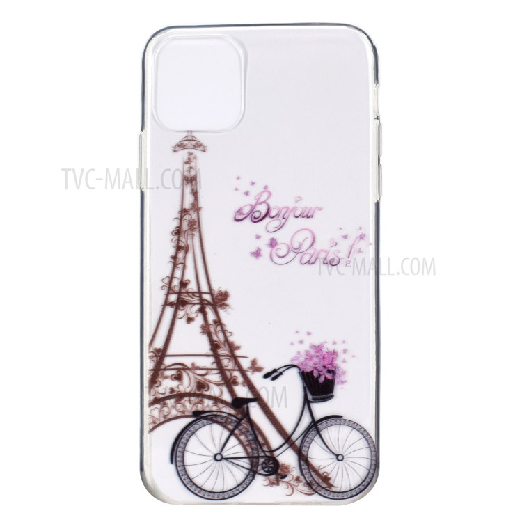 New Pattern Printing TPU Shell Cell Phone Case for iPhone 12 Pro Max 6.7 inch - Bike-2