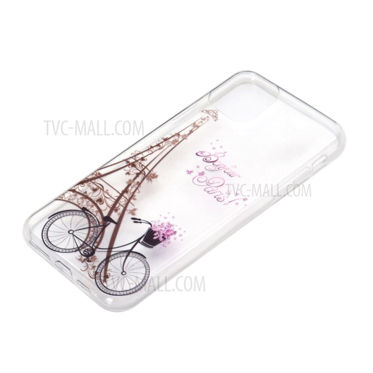 New Pattern Printing TPU Shell Cell Phone Case for iPhone 12 Pro Max 6.7 inch - Bike-3
