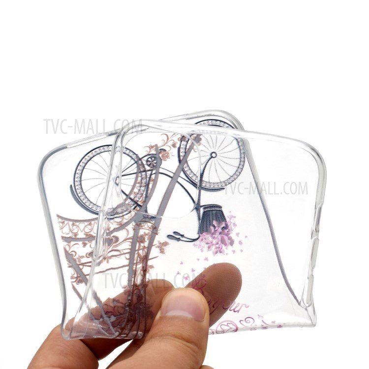 New Pattern Printing TPU Shell Cell Phone Case for iPhone 12 Pro Max 6.7 inch - Bike-5
