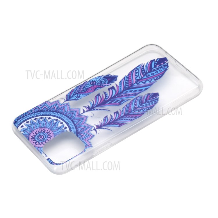 Pattern Printing TPU Soft Case Accessory for iPhone 12 5.4 inch - Dream Catcher-4