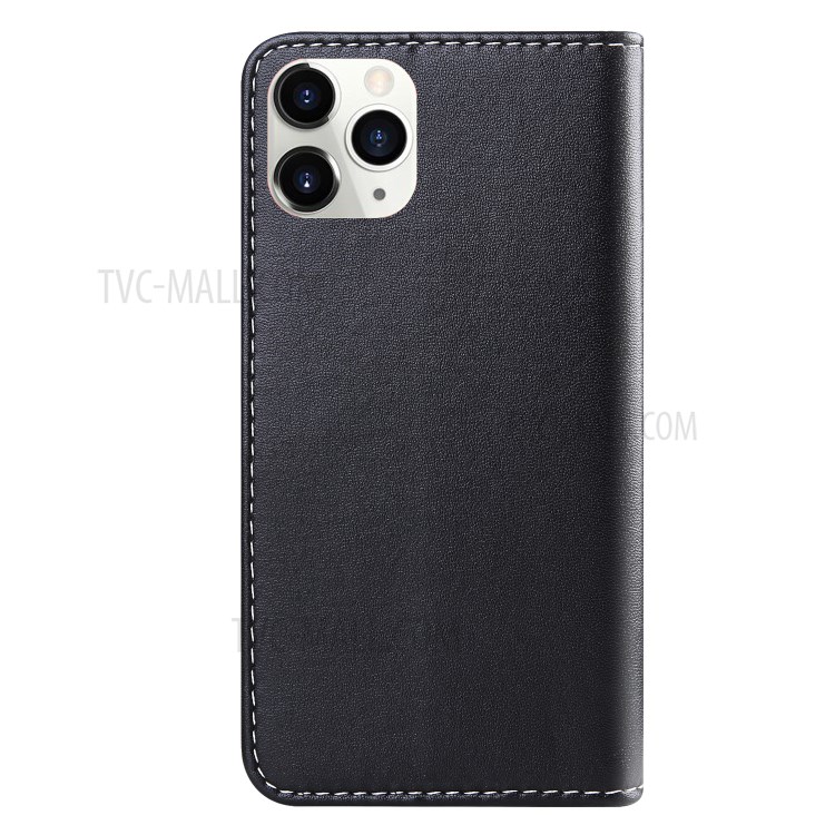 Three-color Splicing Wallet Stand Leather Cover for iPhone 12 Pro Max 6.7 inch - Black/White/Grey-3
