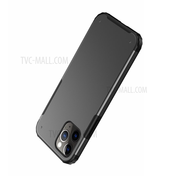 Anti-drop Matte PC + TPU Hybrid Shell for iPhone 12 Pro 6.1 inch - Black-3