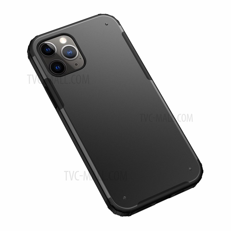 Anti-drop Matte PC + TPU Hybrid Shell for iPhone 12 Pro 6.1 inch - Black-4
