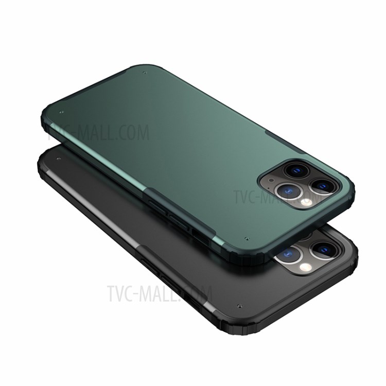Anti-drop Matte PC + TPU Hybrid Shell for iPhone 12 Pro 6.1 inch - Black-5