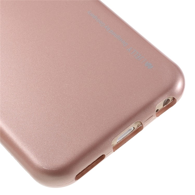 MERCURY GOOSPERY i JELLY Metallic Finish TPU Cover for iPhone 6s Plus /6 Plus - Rose Gold-5