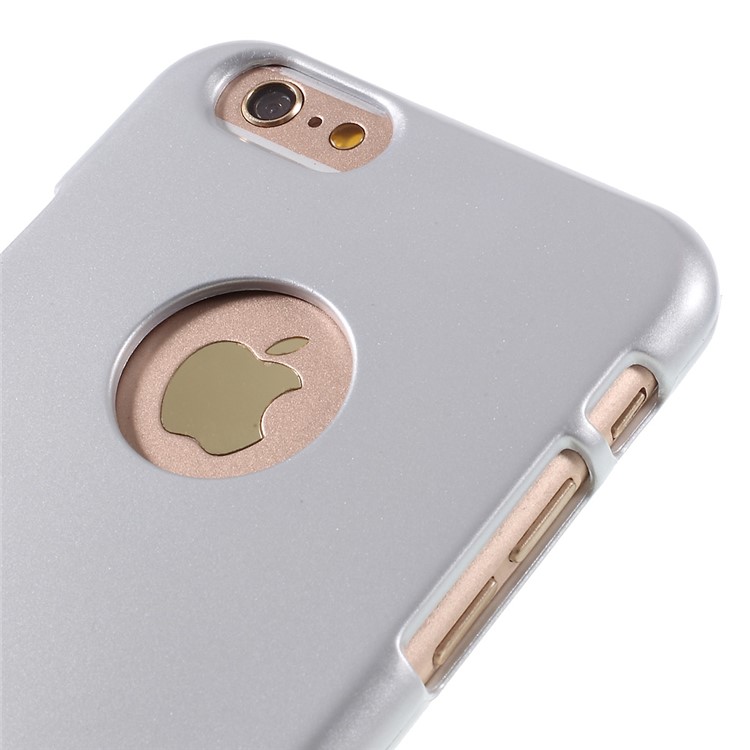 MERCURY GOOSPERY i JELLY Cover for iPhone 6s 6 TPU Case Metallic Finish - Silver-4