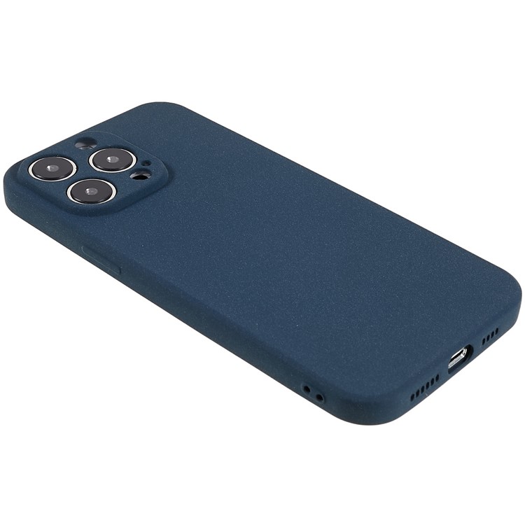 Double-sided Matte TPU Case for iPhone 12 Pro Max 6.7 inch - Blue-5