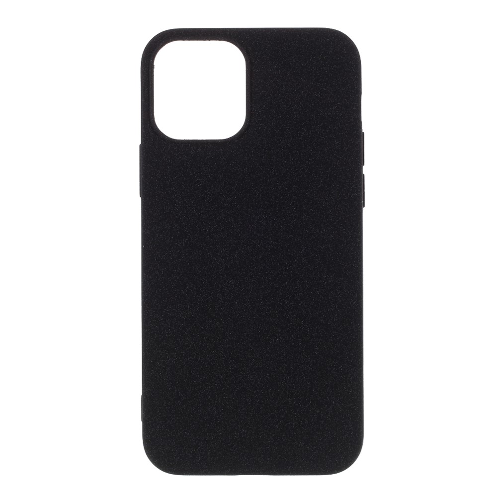 Double-sided Matte TPU Shell (3 Camera Lens Edition) for iPhone 12 Max/12 Pro 6.1 inch - Black-1