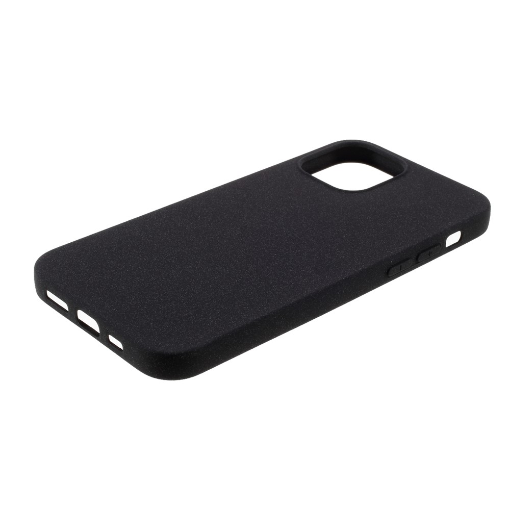 Double-sided Matte TPU Shell (3 Camera Lens Edition) for iPhone 12 Max/12 Pro 6.1 inch - Black-5