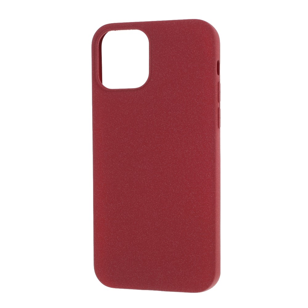Double-sided Matte TPU Shell Case for iPhone 12 mini - Red-2