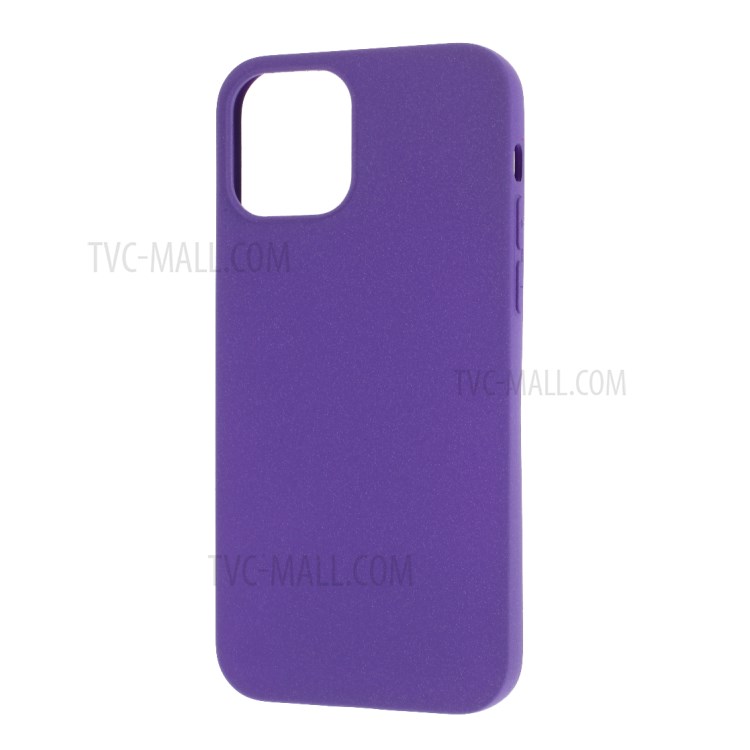 Double-sided Matte TPU Shell Case for iPhone 12 mini - Purple-2