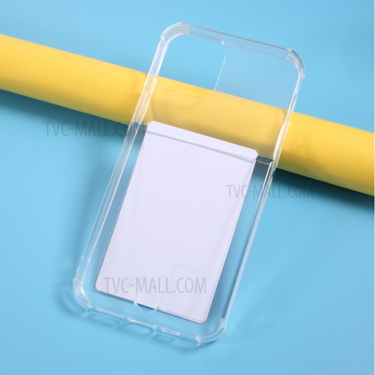 Anti-fall TPU Phone Case Cover with Card Slot for iPhone 12 5.4 inch-3