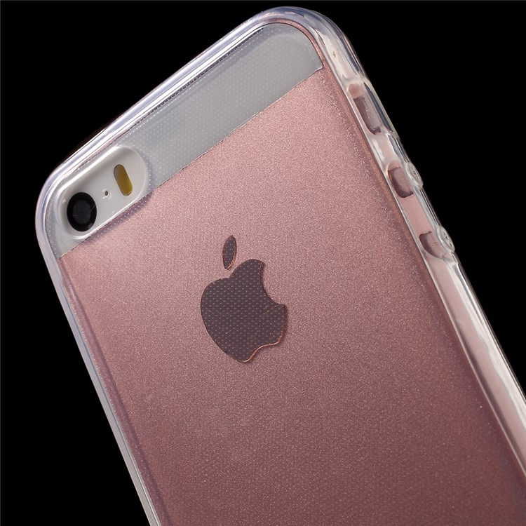 Berührbarer Schirm Freier Weicher TPU Fall Für Iphone Se / 5s / 5 - Transparent-6