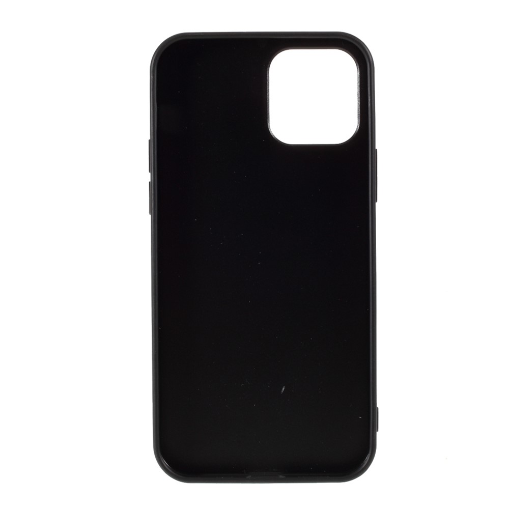 X-LEVEL Vintage Style PU Leather Coated TPU Phone Shell for iPhone 12 Pro / iPhone 12 Max 6.1-inch - Black-3