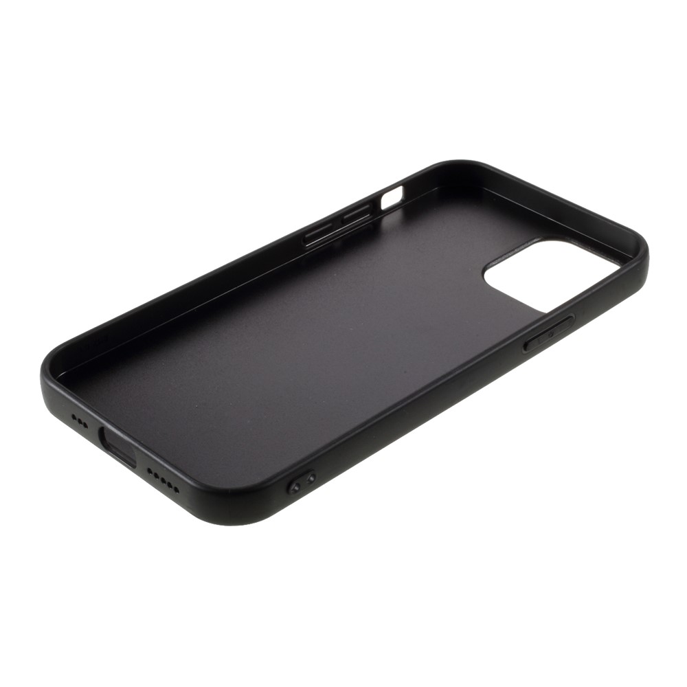 X-LEVEL Vintage Style PU Leather Coated TPU Phone Shell for iPhone 12 Pro / iPhone 12 Max 6.1-inch - Black-7