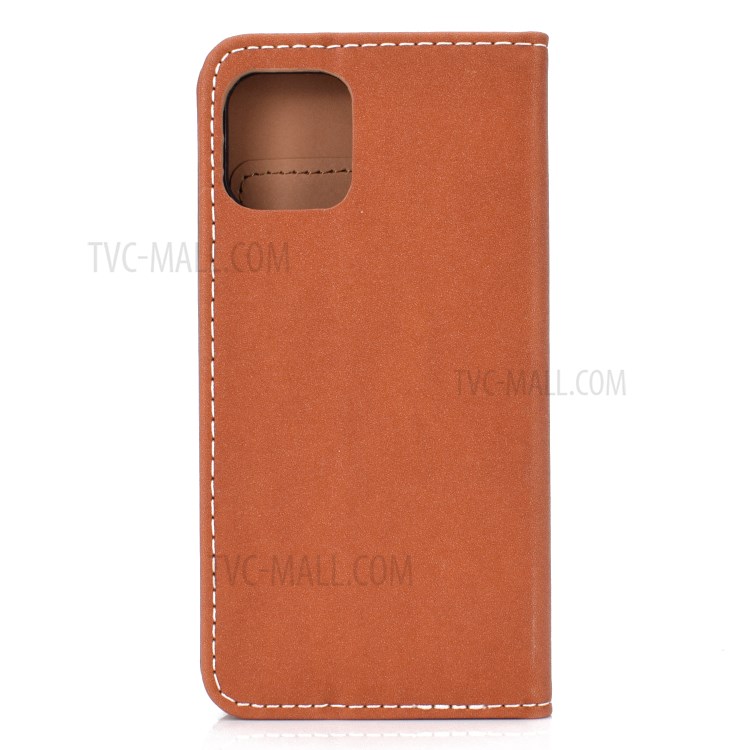 Pattern Printing Case Stand Stylish Leather Phone Cover for iPhone 12 Pro Max 6.7 inch - Dog-8