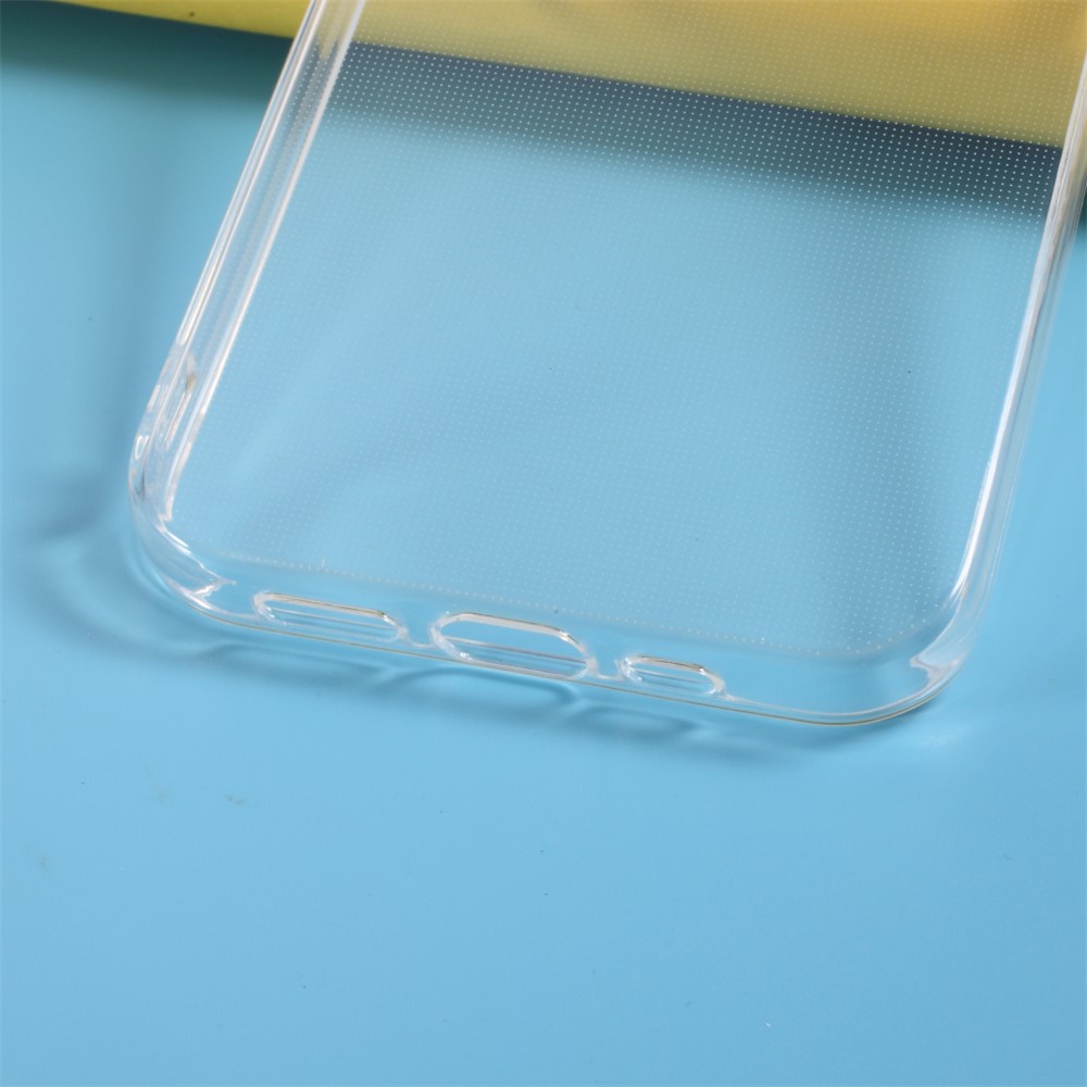 Watermark Resistant Clear TPU Back Cover 2mm Thickness for iPhone 12 mini-4
