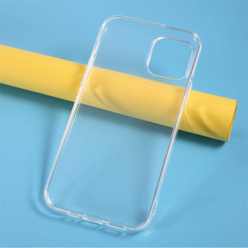 Watermark Resistant Clear TPU Back Cover 2mm Thickness for iPhone 12 mini-6