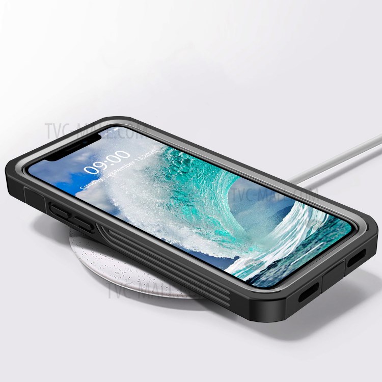Full Protection Hard PC Protection Shell Built-in PET Screen Film for iPhone 12 5.4 inch-9