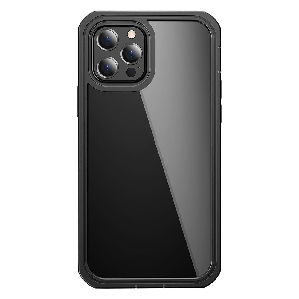 Shockproof All-inclusive PC Hard Cover Built-in PET Front Film for iPhone 12 Max/Pro 6.1 inch-3