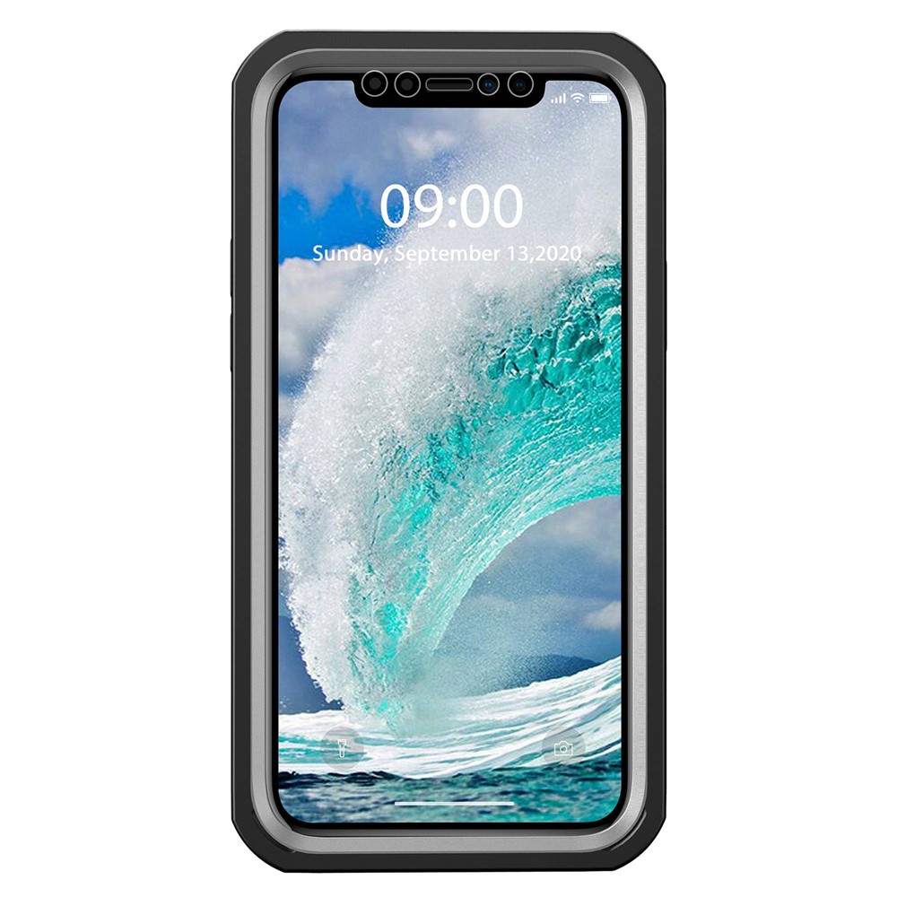 Shockproof All-inclusive PC Hard Cover Built-in PET Front Film for iPhone 12 Max/Pro 6.1 inch-4