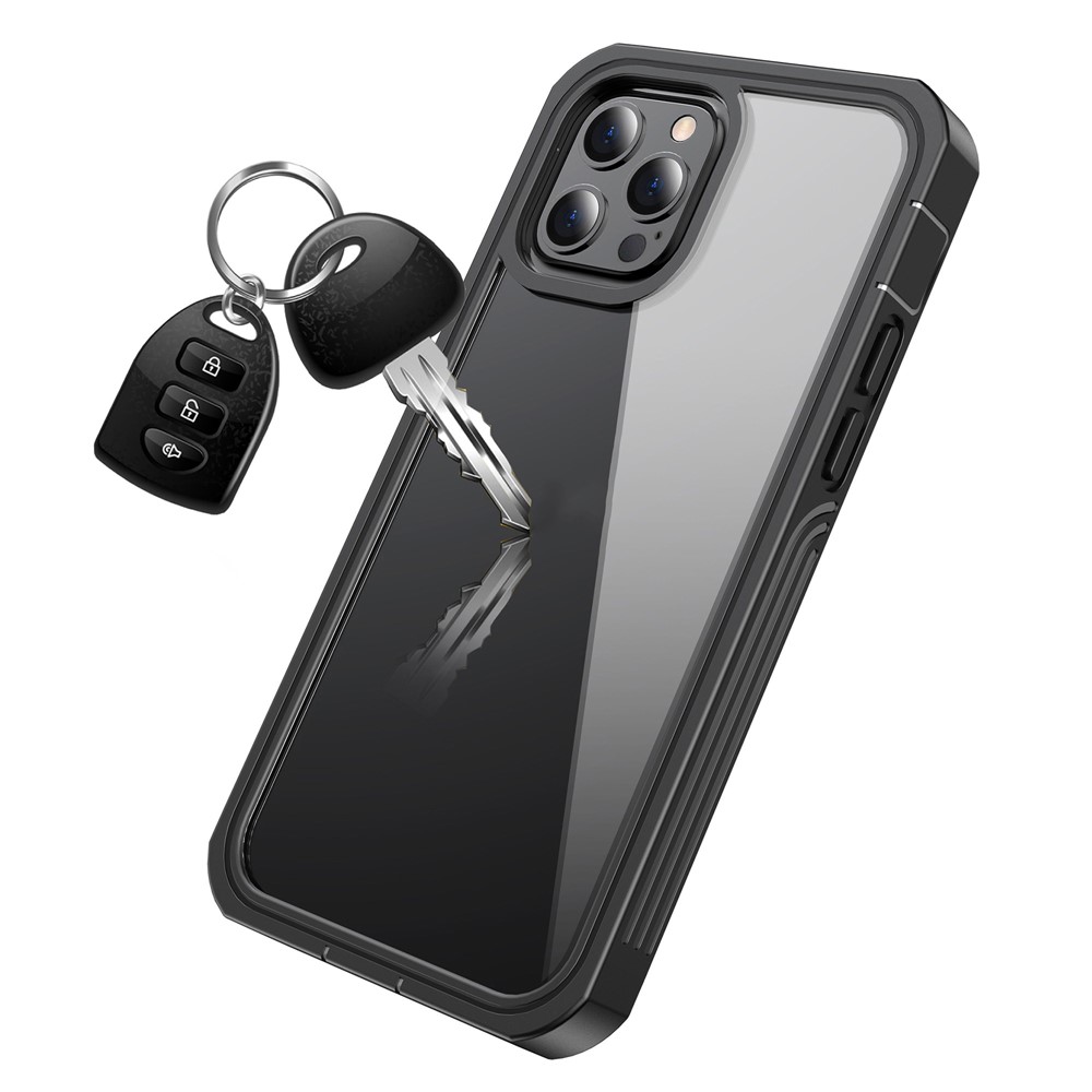 Shockproof All-inclusive PC Hard Cover Built-in PET Front Film for iPhone 12 Max/Pro 6.1 inch-5