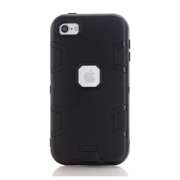 

ПК С 3 Частями Гибкий Корпус TPU Для Ipod Touch 6 - Черный, iPod Touch 6