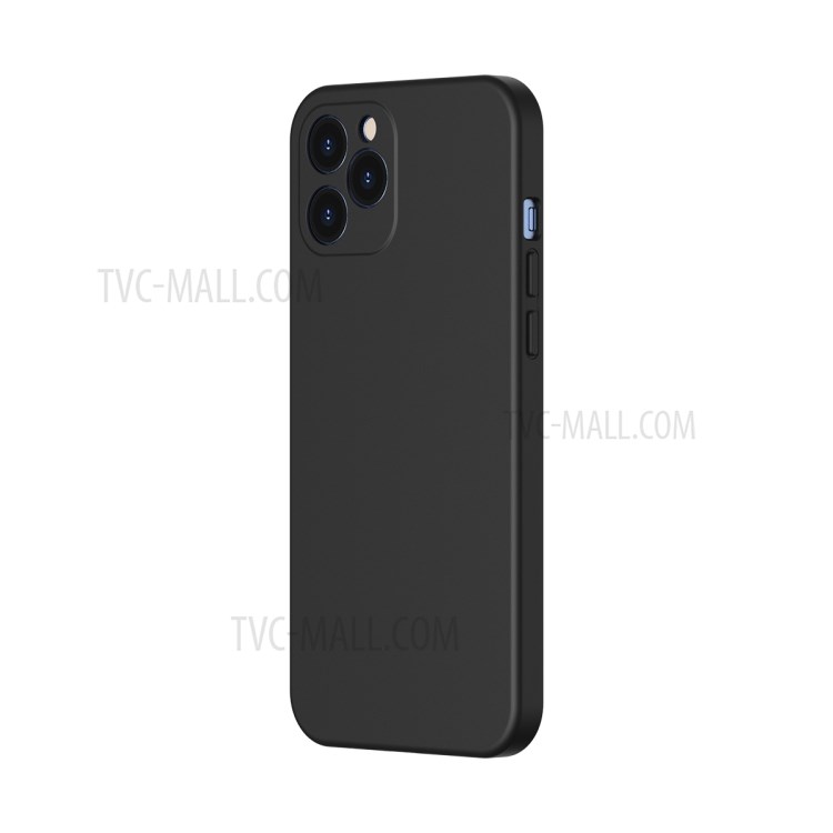BASEUS CW-YMS Liquid Silicone Phone Shell for iPhone 12 Pro Max 6.7 inch - Black-2