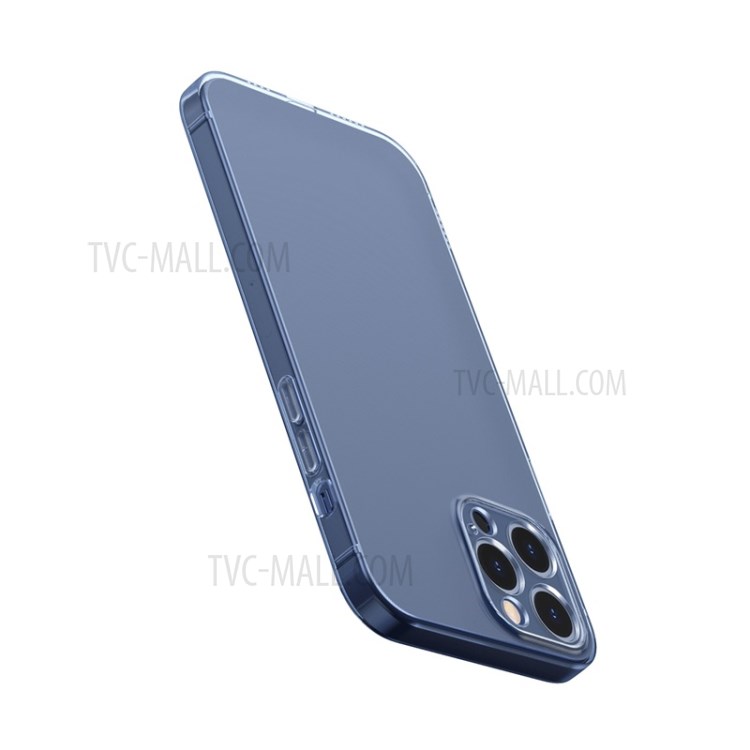 BASEUS Simple Case Clear TPU Phone Cover for iPhone 12 Pro 6.1 inch - Transparent-11