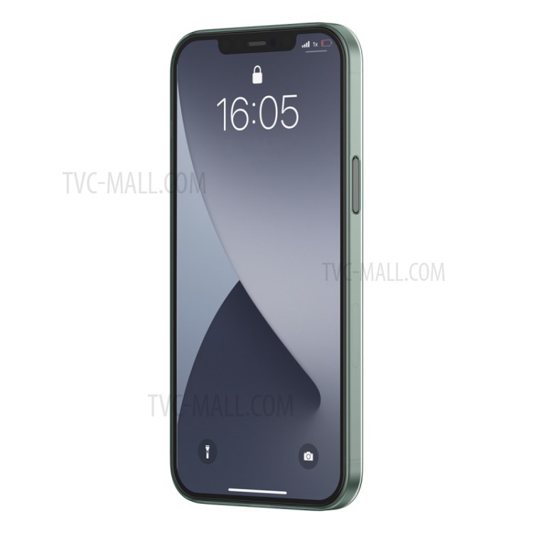 BASEUS Wing Series Ultra-thin Matte PP Shell Case for iPhone 12 - Green-12