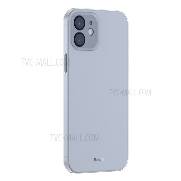 BASEUS Wing Series Ultra-thin Matte PP Phone Case for iPhone 12 mini - White-11