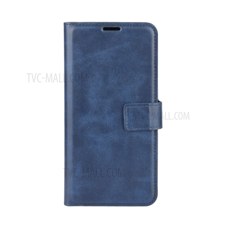 Wallet Leather Stand Case Protective Flip Shell for iPhone 8/7/SE (2nd Generation) - Blue-3