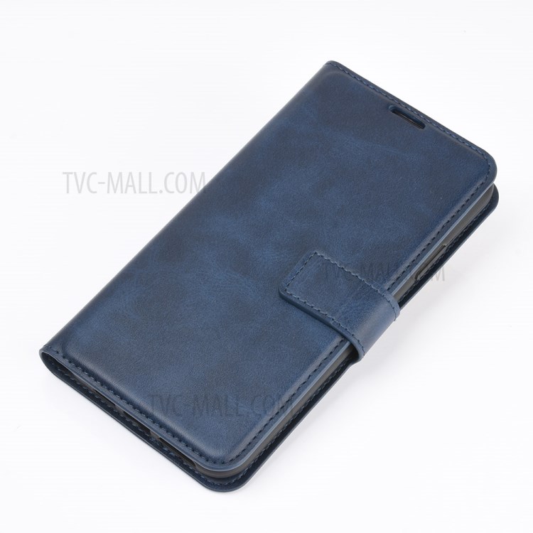 Wallet Leather Stand Case Protective Flip Shell for iPhone 8/7/SE (2nd Generation) - Blue-7
