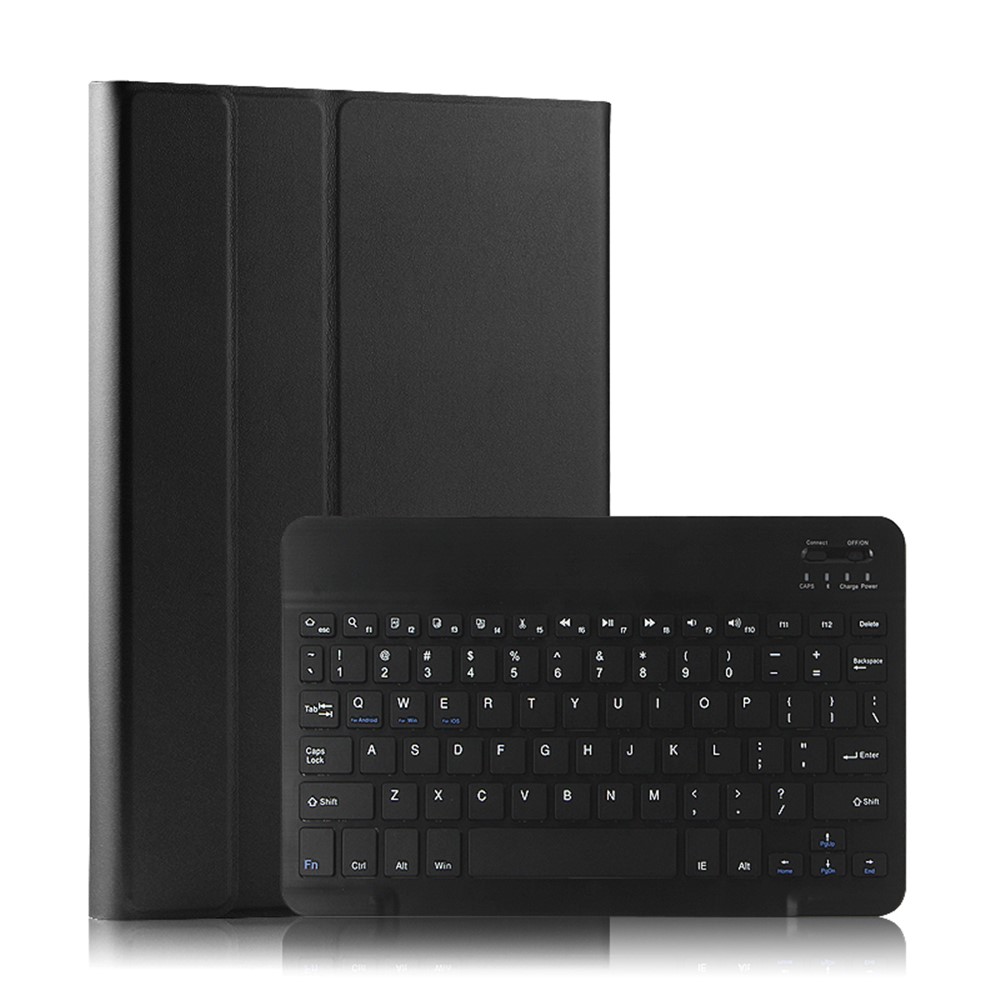 Bluetooth Keyboard Leather Stand Case for iPad mini (2019) 7.9 inch/4 - Black
