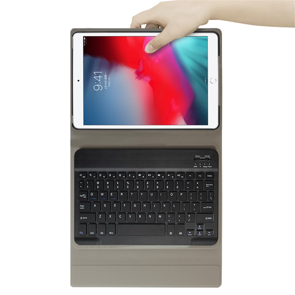 Caso Del Basamento Del Cuoio Della Tastiera Del Bluetooth Per Ipad Mini (2019) 7.9 Pollici / 4 - Nero-4