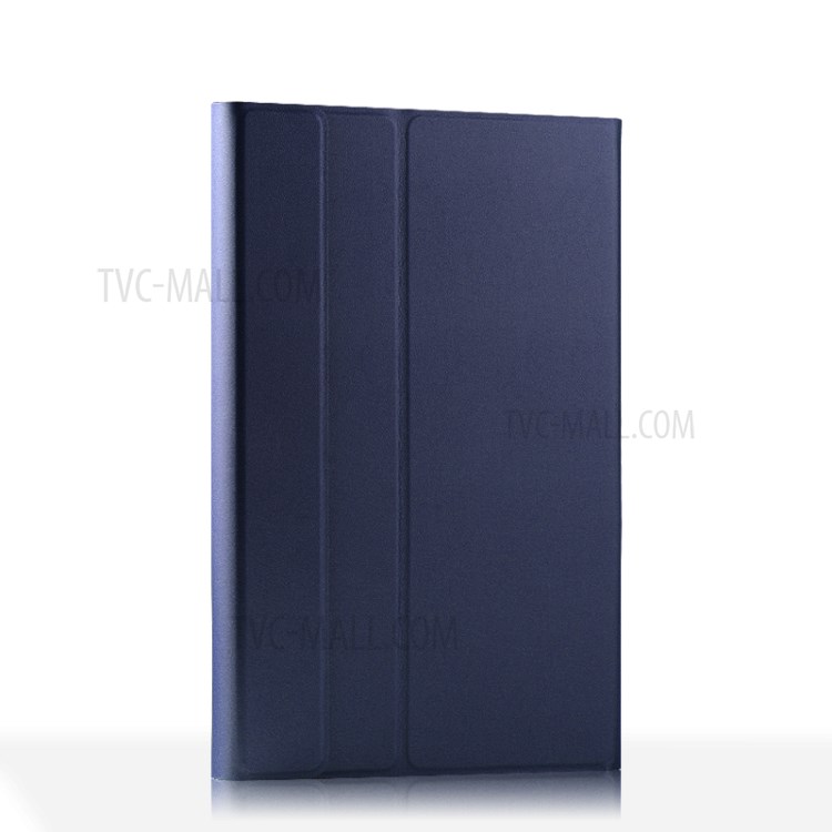 Bluetooth Keyboard Leather Stand Case for iPad mini (2019) 7.9 inch/4 - Blue-2