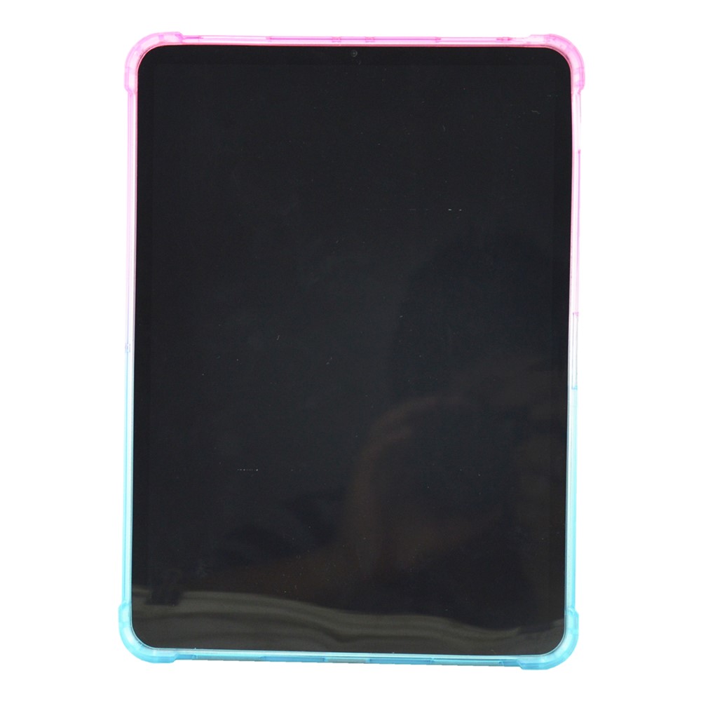 Cover Tablet TPU a Colori Gradiente Per Ipad Air (2020)/Air (2022)/Pro 11 Pollici (2021) (2020) (2018) - Rosa/ciano