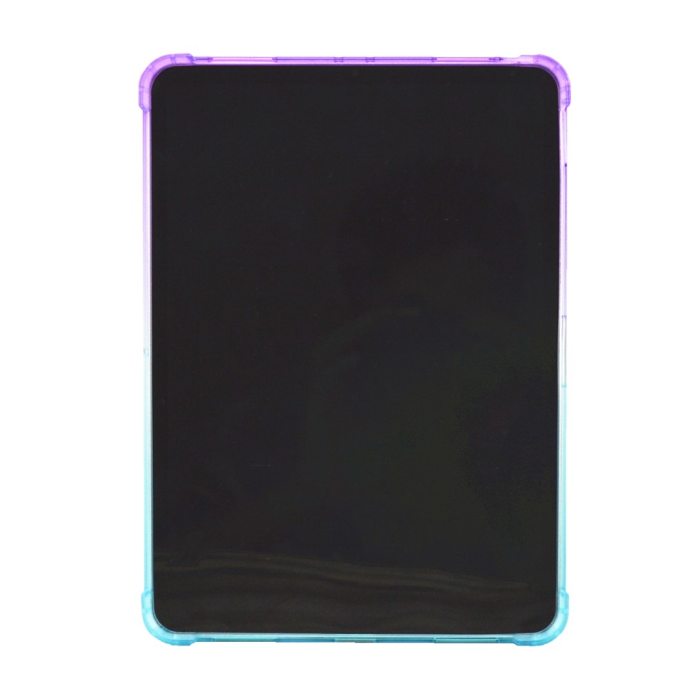 Gradient Color Shockproof TPU Tablet Cover for iPad Air (2020)/Pro 11-inch (2020)(2018) - Purple/Cyan-2