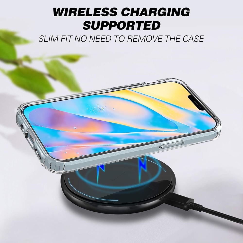 Case de Teléfono Móvil Transparente Anti-acrílico + TPU Híbrido Para Iphone 12 Mini