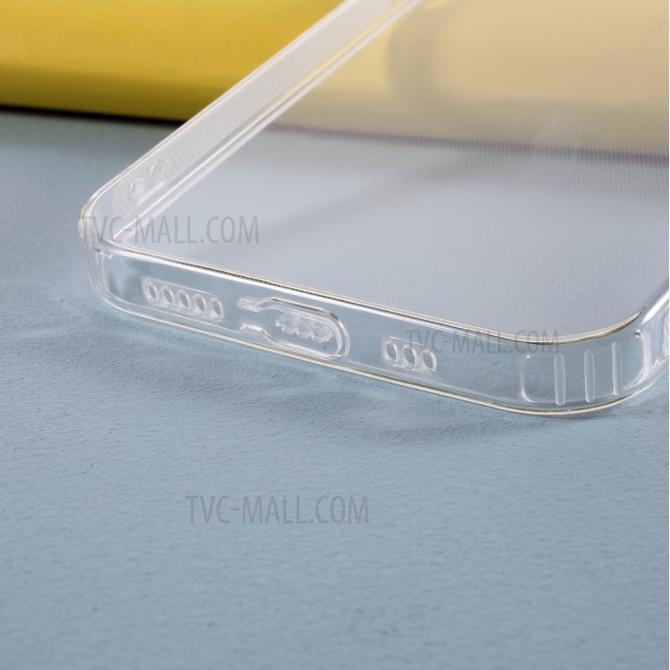 10Pcs/Set Anti-Skid Clear TPU Covers with Non-slip Inner for iPhone 12 Pro Max 6.7 inch-4