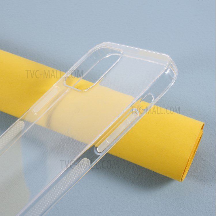 10Pcs/Set Anti-Skid Clear TPU Covers with Non-slip Inner for iPhone 12 Pro Max 6.7 inch-6