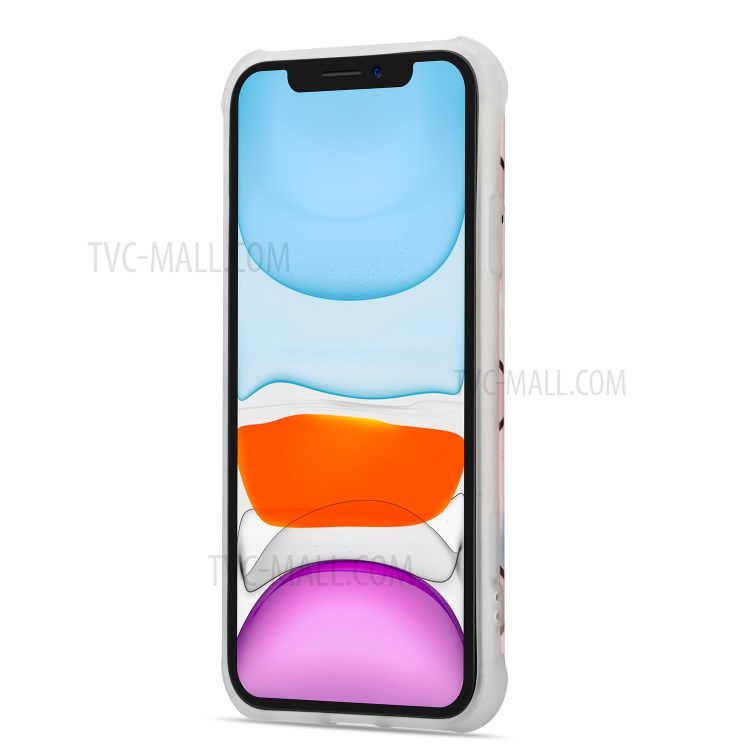 Marble Pattern Electroplating IMD TPU Back Case for iPhone 11 6.1 inch - Style B-3