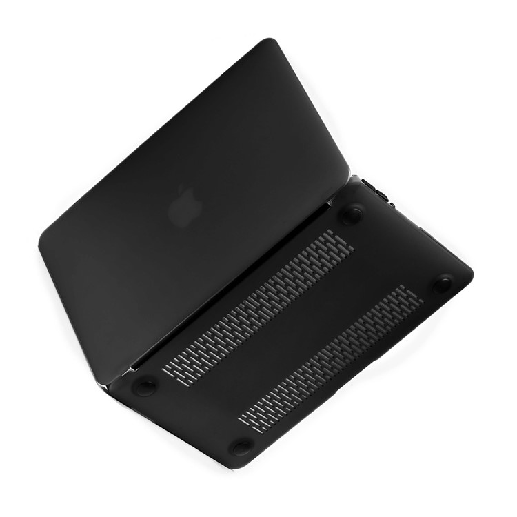 LENTION Sand Series Matt Harter Fall Für Macbook Air 13,3 Zoll - Schwarz-4