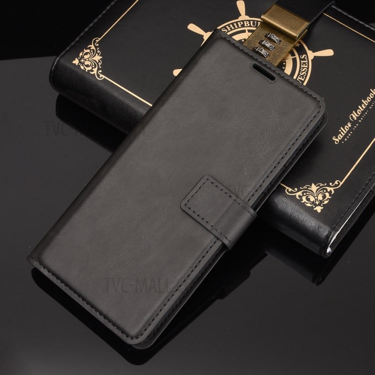 Magnetic Flap Leather Stand Wallet Mobile Phone Case for iPhone 12 5.4 inch - Black-5