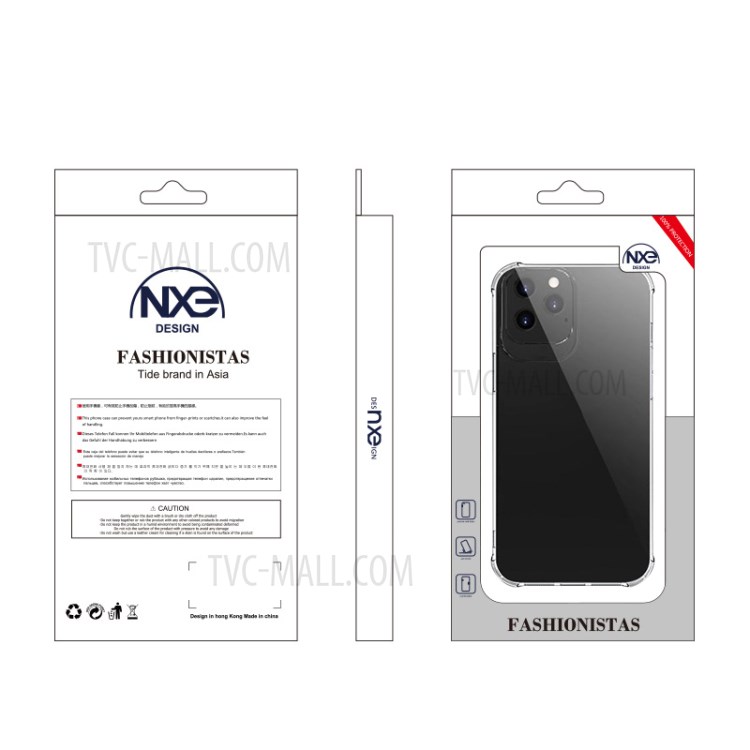 NXE Clear TPU Back Case Shell for iPhone 12 5.4 inch-6