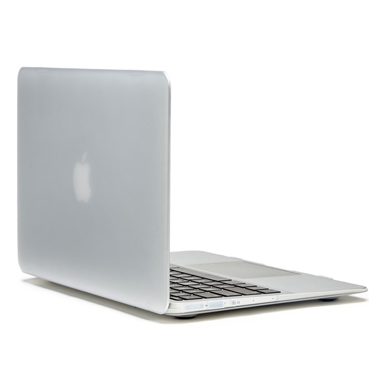 Copertura dura opaca LENTION sabbia Series per MacBook Air 11 pollici - Bianco-2