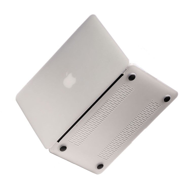 Copertura dura opaca LENTION sabbia Series per MacBook Air 11 pollici - Bianco-4
