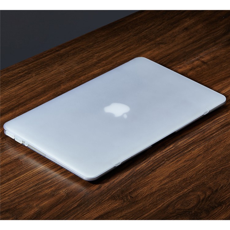 Copertura dura opaca LENTION sabbia Series per MacBook Air 11 pollici - Bianco-6